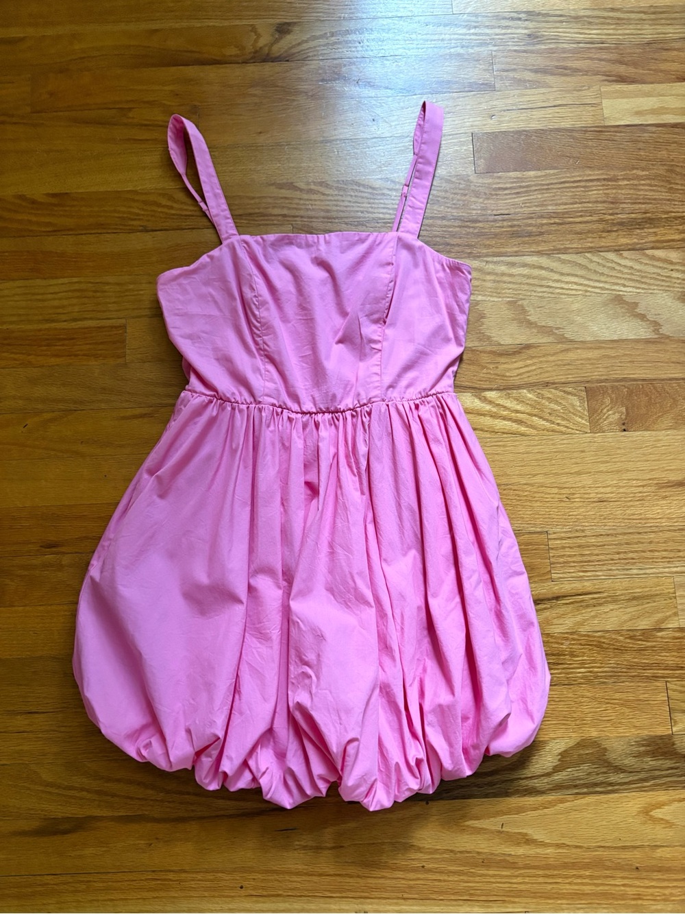 Trixxi Pink Bubble Mini Dress